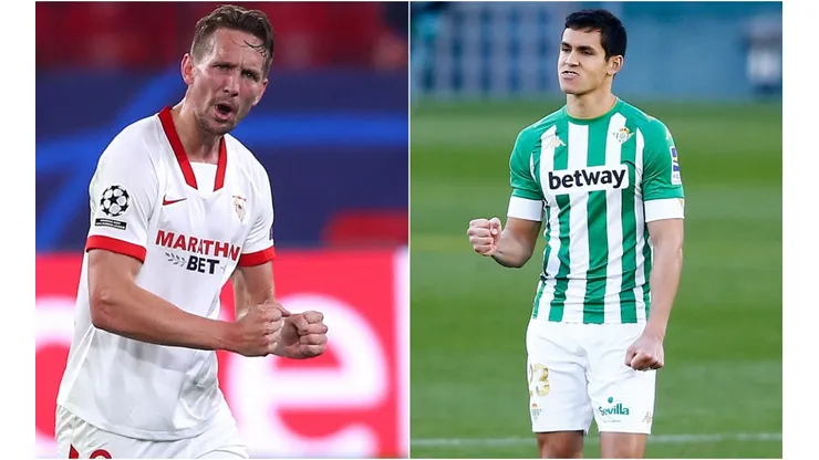 Sevilla x Betis se enfrentam neste domingo (14), às 17h, pelo Campeonato Espanhol