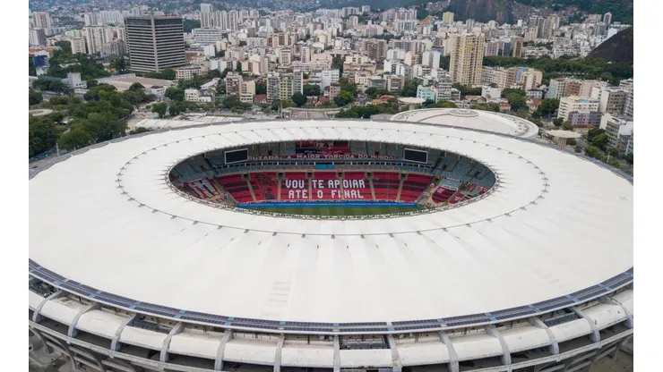 Estádio pode ter nome alterado caso o governador Cláudio Castro sancione o projeto (Foto: Getty Images)