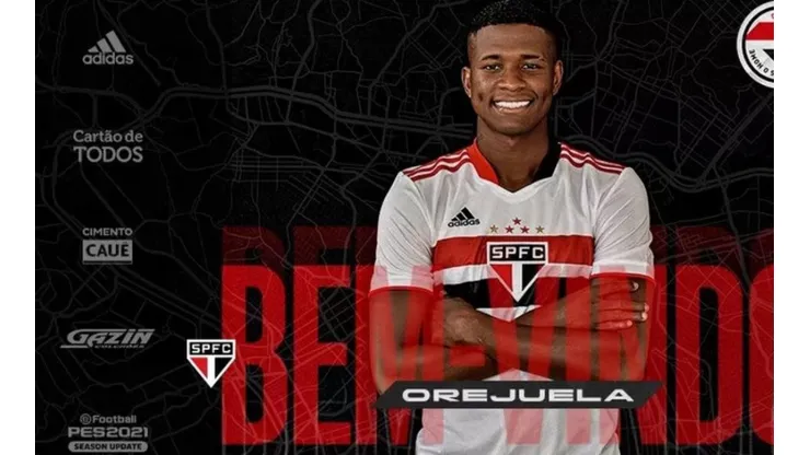 São Paulo anuncia contratação de Orejuela