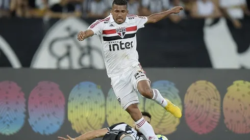 Joao Rojas no jogo Botafogo v Sao Paulo, pelo Brasileirão de 2018