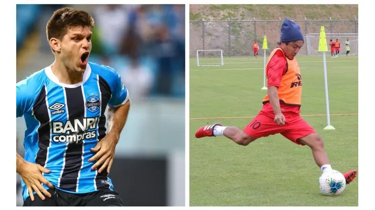 Grêmio e Ayacucho se enfrentam nesta quarta-feira (Foto: Getty Images/ Reprodução - Twitter)