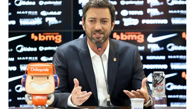 Presidente foi um dos responsáveis por uma limpa no elenco - Foto: Rodrigo Coca/Agência Corinthians.