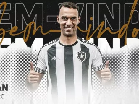 Botafogo anuncia contratação do zagueiro Gilvan