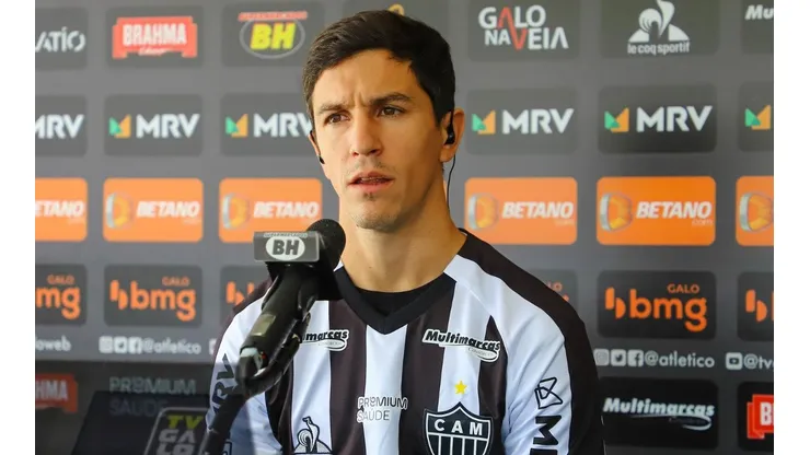 Nacho vive expectativa de estrear pelo Galo - Foto: Pedro Souza/Flickr Oficial do Atlético/Divulgação.