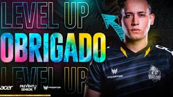 Equipe anunciou a saída do jogador "Level Up 007" (Foto: Reprodução/Twitter/BlackDragons)