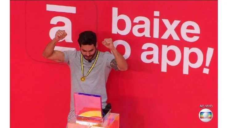 Rodolffo venceu a prova e é o líder da semana no BBB 21