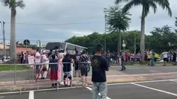 São Paulo é recebido com protesto em Limeira