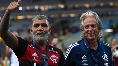 Jorge Jesus voltou a falar sobre o Flamengo em coletiva de imprensa