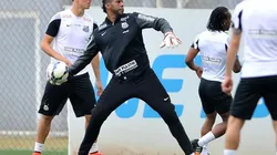 Aranha, na época em que era goleiro do Santos