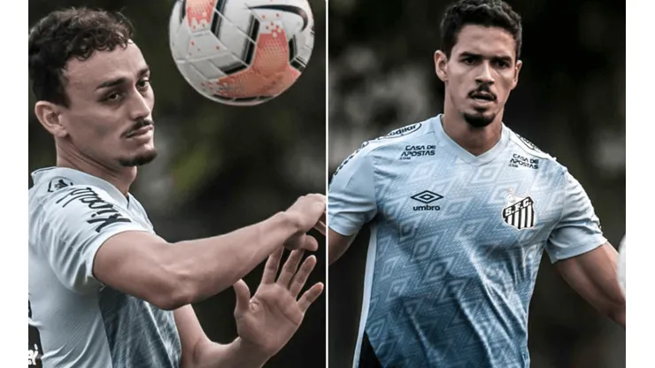 Montagem/Fotos: Ivan Storti/Flickr do Santos FC/Divulgação