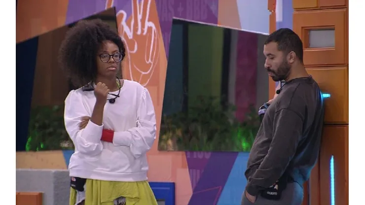 Lumena conversa com Gilberto sobre pedido de desculpas de Carla Diaz