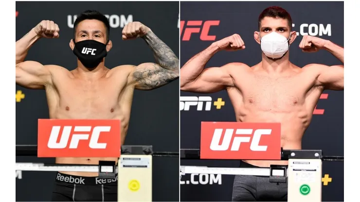 Os brasileiros lutam no UFC Rozenstruik x Gané hoje