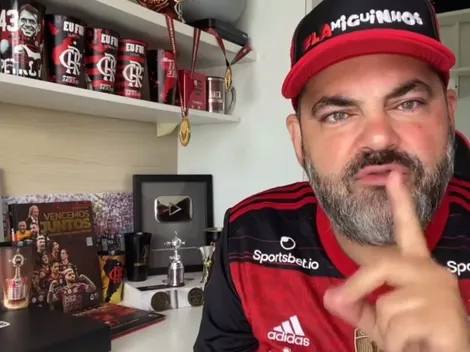 Youtuber do Fla leva patada de Gabigol ao vivo: "Vai parar de cornetar depois de 7 títulos?"