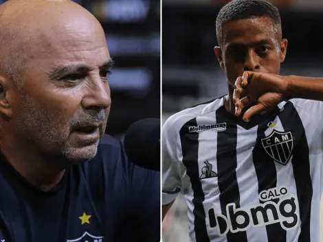 Sampaoli tentou dispensar Keno, mas diretoria do Atlético 'comprou briga'