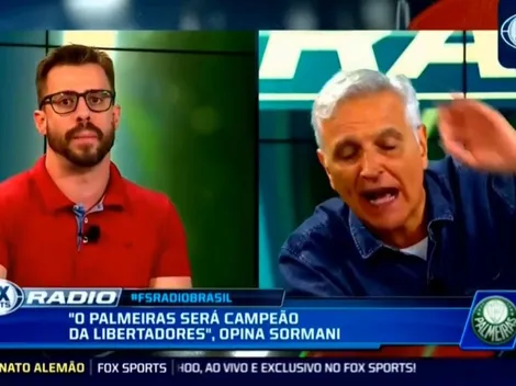 Sormani vê bi do Palmeiras na Liberta por erros do Flamengo e Facincani sai do estúdio