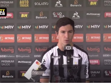 Nacho Fernández é apresentado no Atlético-MG