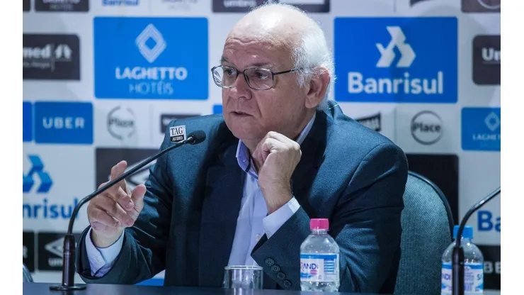 Presidente irá avaliar proposta, que parece ser interessante - Foto: Lucas Uebel/Flickr Oficial do Grêmio/Divulgação.