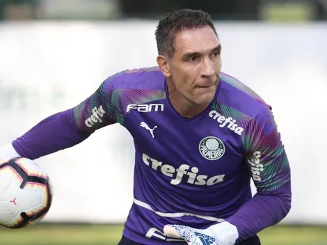 Aposentadoria de Fernando Prass comove torcida do Palmeiras na web
