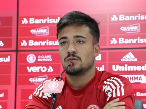 Heitor revela emoção em defender o Inter vira combustível para buscar título do Brasileirão