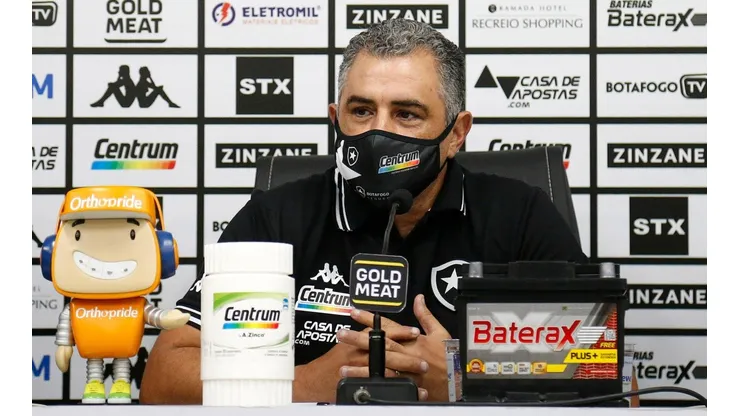 Atacante está na lista do técnico Marcelo Chamusca. Foto: Vítor Silva/Flickr Oficial Botafogo