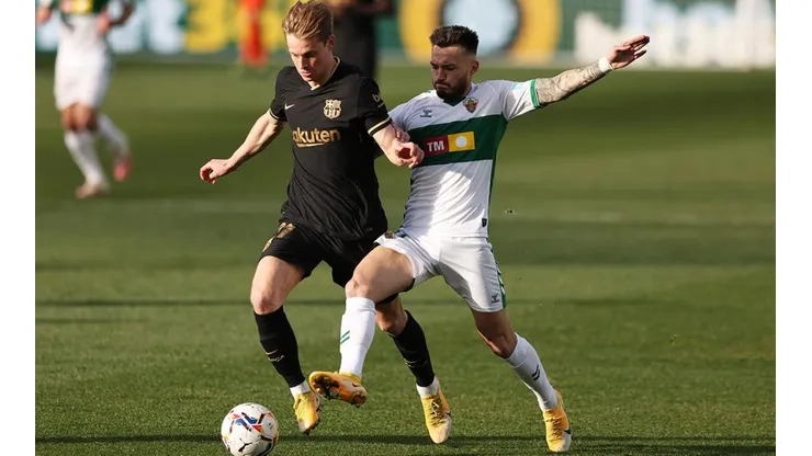 Barcelona x Elche pela partida atrasada do Campeonato Espanhol 2020/21 - (Getty Images)