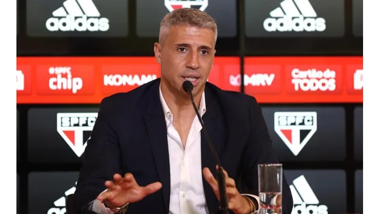 Chegada dos jogadores tem aval de Crespo - Foto: Divulgação/Twitter Oficial do São Paulo.