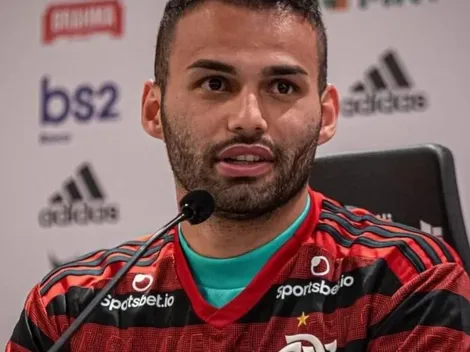 Thiago Maia tira elenco do Inter do sério: "Pego uma camisa do Fla para ti no vestiário"
