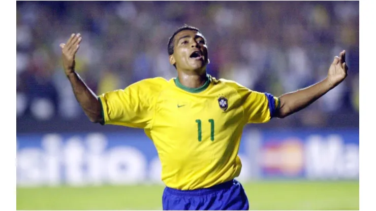 Romário diz que faria 2 mil gols jogando pela seleção de todos os tempos (Crédito: Getty Images)