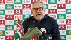 Angioni confirmou a saída do atleta. Foto: Lucas Merçon / FluminenseFC