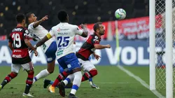 O gol aconteceu na vitória do Flamengo sobre o Fortaleza no 1º turno (Crédito: Getty Images)