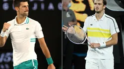 Novak Djokovic x Daniil Medvedev decidem o título do Australian Open neste domingo (21), em Melbourne