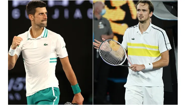 Novak Djokovic x Daniil Medvedev decidem o título do Australian Open neste domingo (21), em Melbourne
