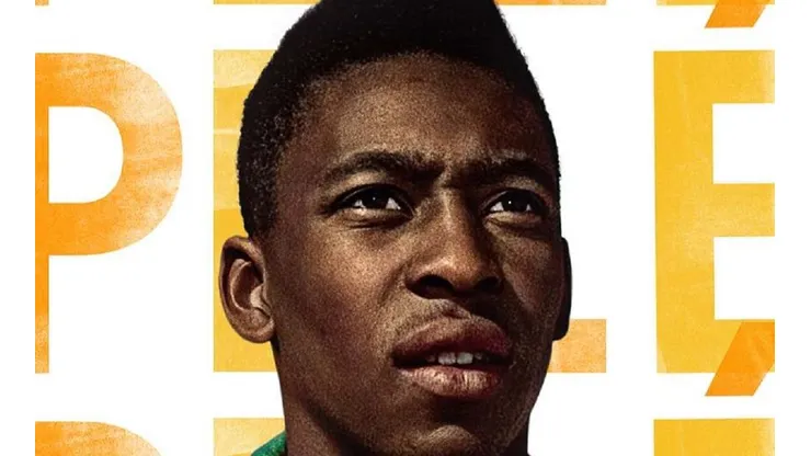 Pôster do documentário sobre Pelé, produzido pela Netflix