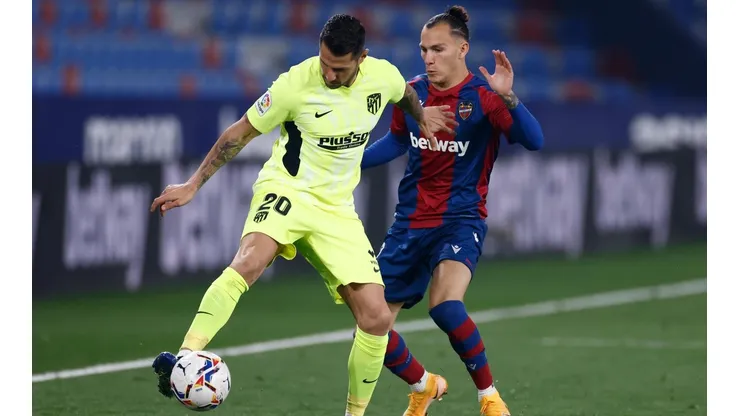 Atlético de Madrid empata com Levante e vantagem na liderança diminui cada vez mais
