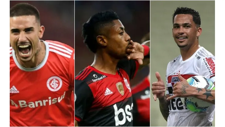 Os últimos jogos dos três times que lutam pelo título brasileiro