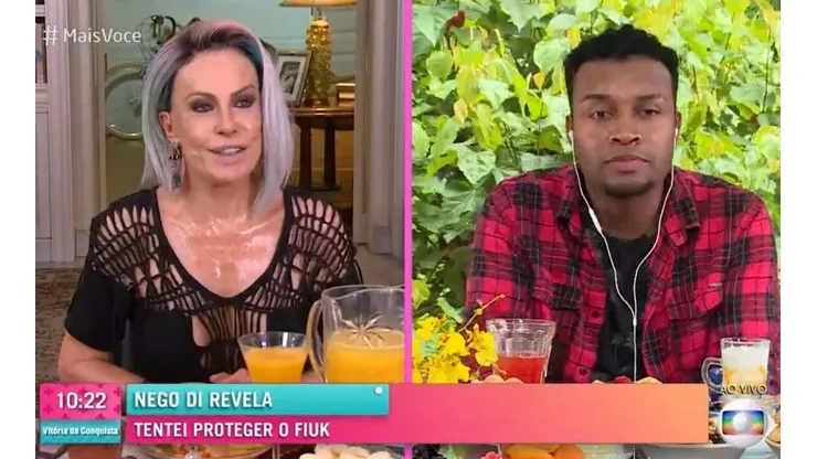 Ana Maria Braga entrevista Nego Di, eliminado do BBB 21