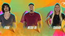Fiuk, Nego Di e Sarah estão emparedados