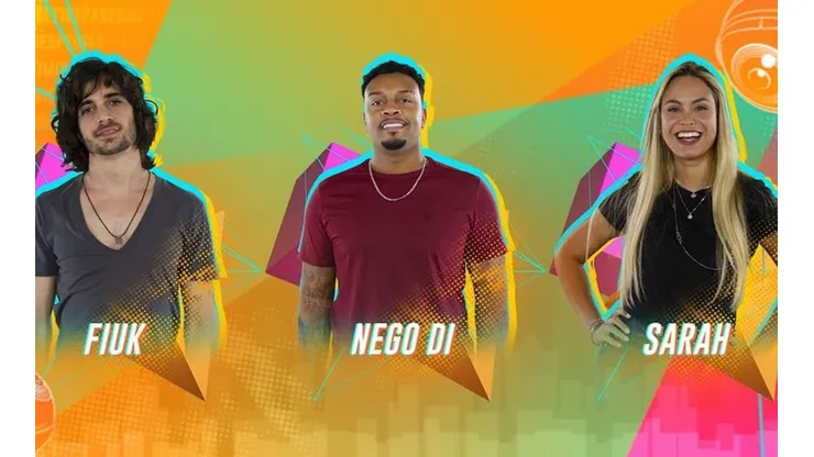 Fiuk, Nego Di e Sarah estão emparedados