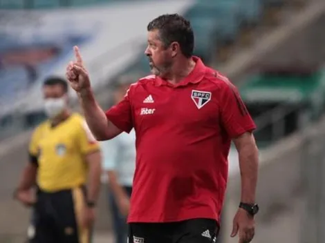 Vizolli comemora vitória do São Paulo diante do Grêmio