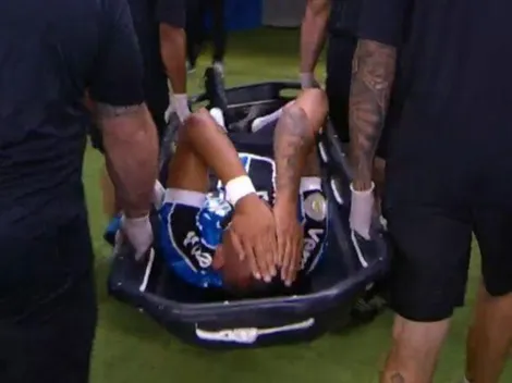 Luiz Fernando passa por exames no Grêmio após carrinho de Reinaldo