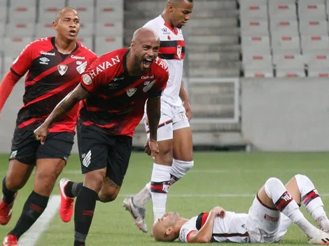 Athletico-PR marca no fim, vence Atlético-GO e sobe para oitavo lugar