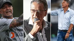 Fotos: Bruno Cantini / Agência Galo / Atlético / Divulgação. Pedro Souza / Atlético / Divulgação e Lucas Uebel / Grêmio / Divulgação