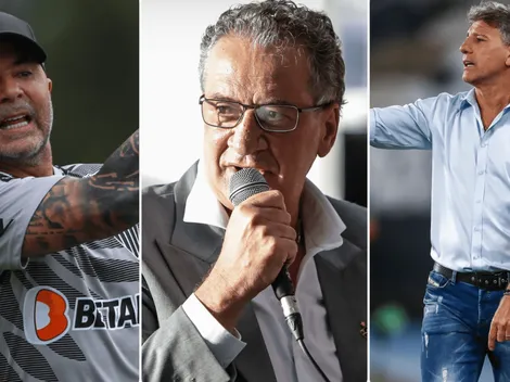 Sampaoli deixa futuro em aberto e presidente se manifesta sobre Renato