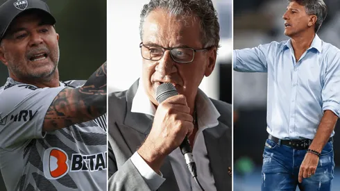 Fotos: Bruno Cantini / Agência Galo / Atlético / Divulgação. Pedro Souza / Atlético / Divulgação e Lucas Uebel / Grêmio / Divulgação