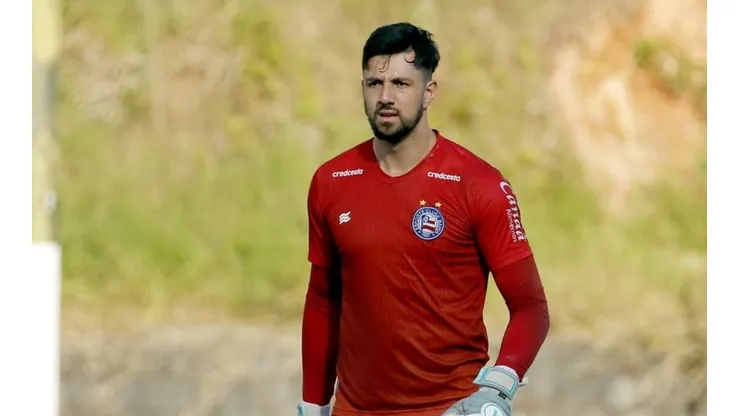 Arqueiro deve ser presença contra o Atlético. Felipe Oliveira / EC Bahia / Divulgação