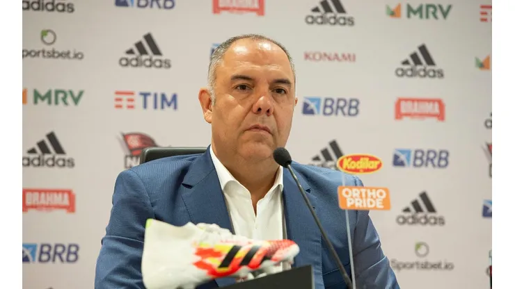 Marcos Braz é o atual vice-presidente de futebol do Rubro-Negro — Foto: Alexandre Vidal / Flamengo