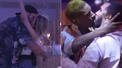 Beijo de Arthur e Carla não repercutiu na casa como o de Lucas e Gil