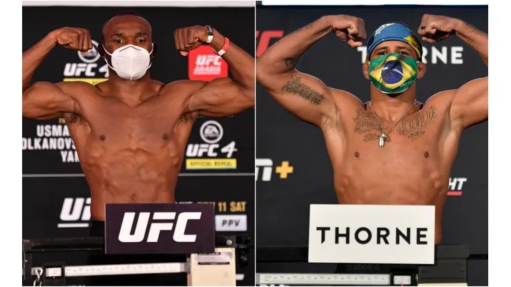 Gilbert Durinho entra no octógono no próximo sábado, na luta principal do UFC 258 (Crédito: Getty Images)