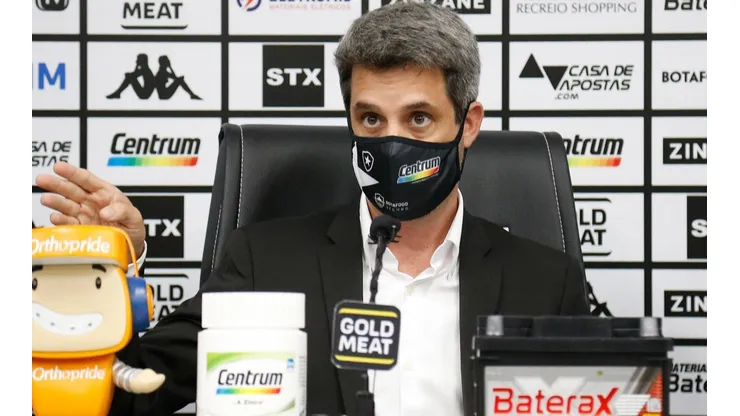 Possível avanço com o atleta está na mesa da diretoria. Vítor Silva/Botafogo
