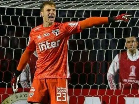 Perri volta a ser relacionado para um jogo do São Paulo após quatro meses